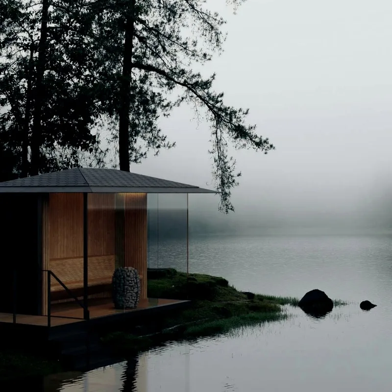 SAUNA. M1 outdoor sauna